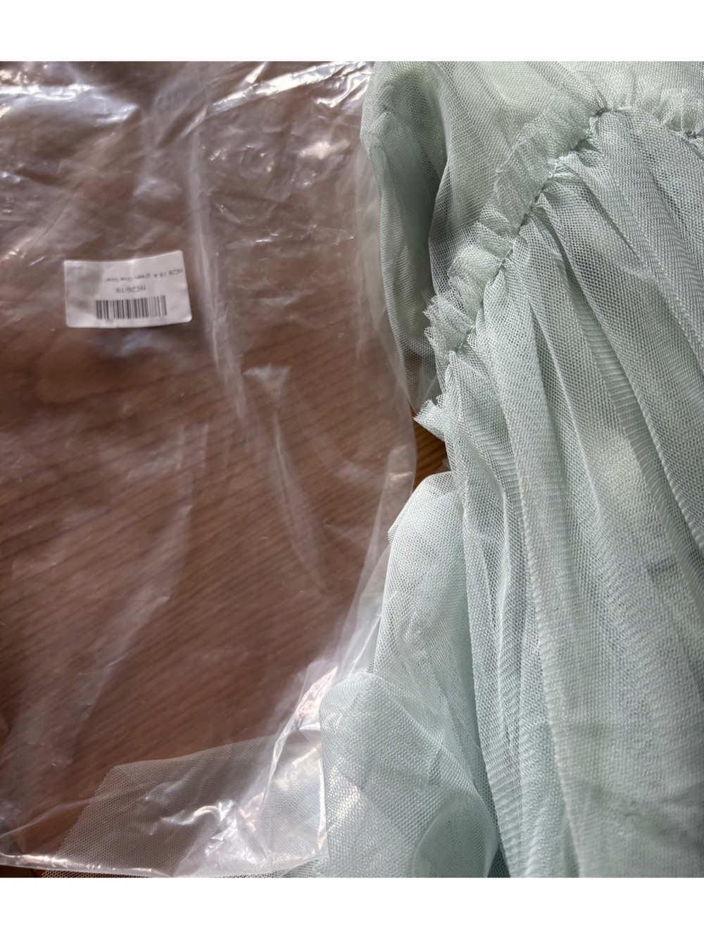 NWT Sage / Mint Green Tulle Midi Tutu Skirt, One Size - Picture 5 of 6